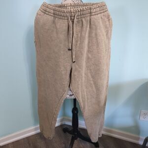 Talentless Women's Brown Tan Sweatpants Joggers extra large